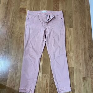 Prettiest loft pink skinny Jean